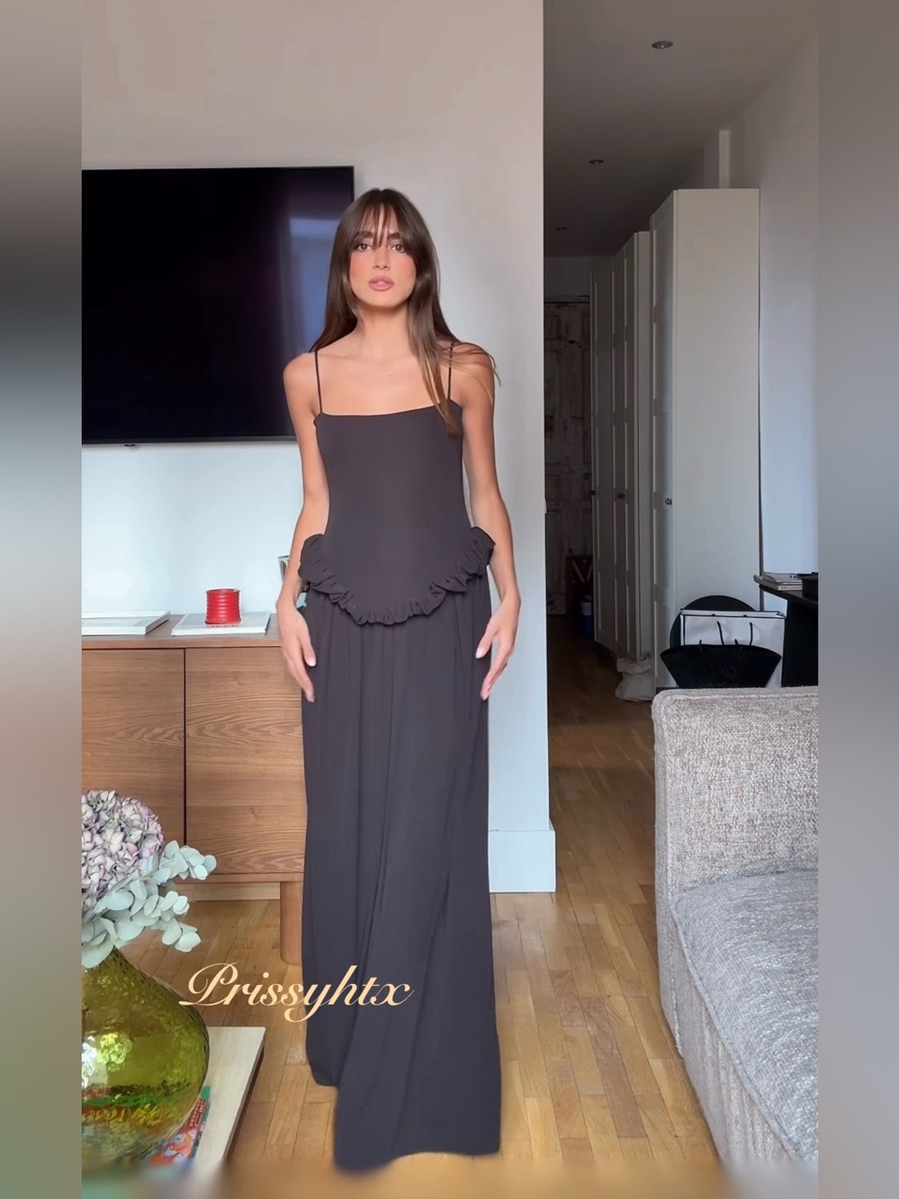 ZARA PEPLUM VOLUME DRESS